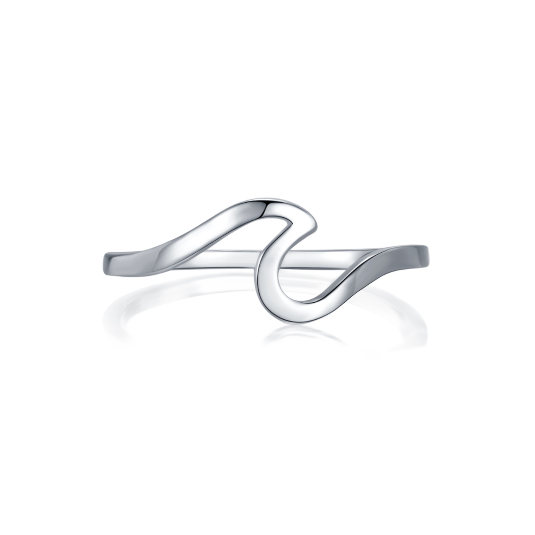 Silver Wave Ring – Love&Crafted