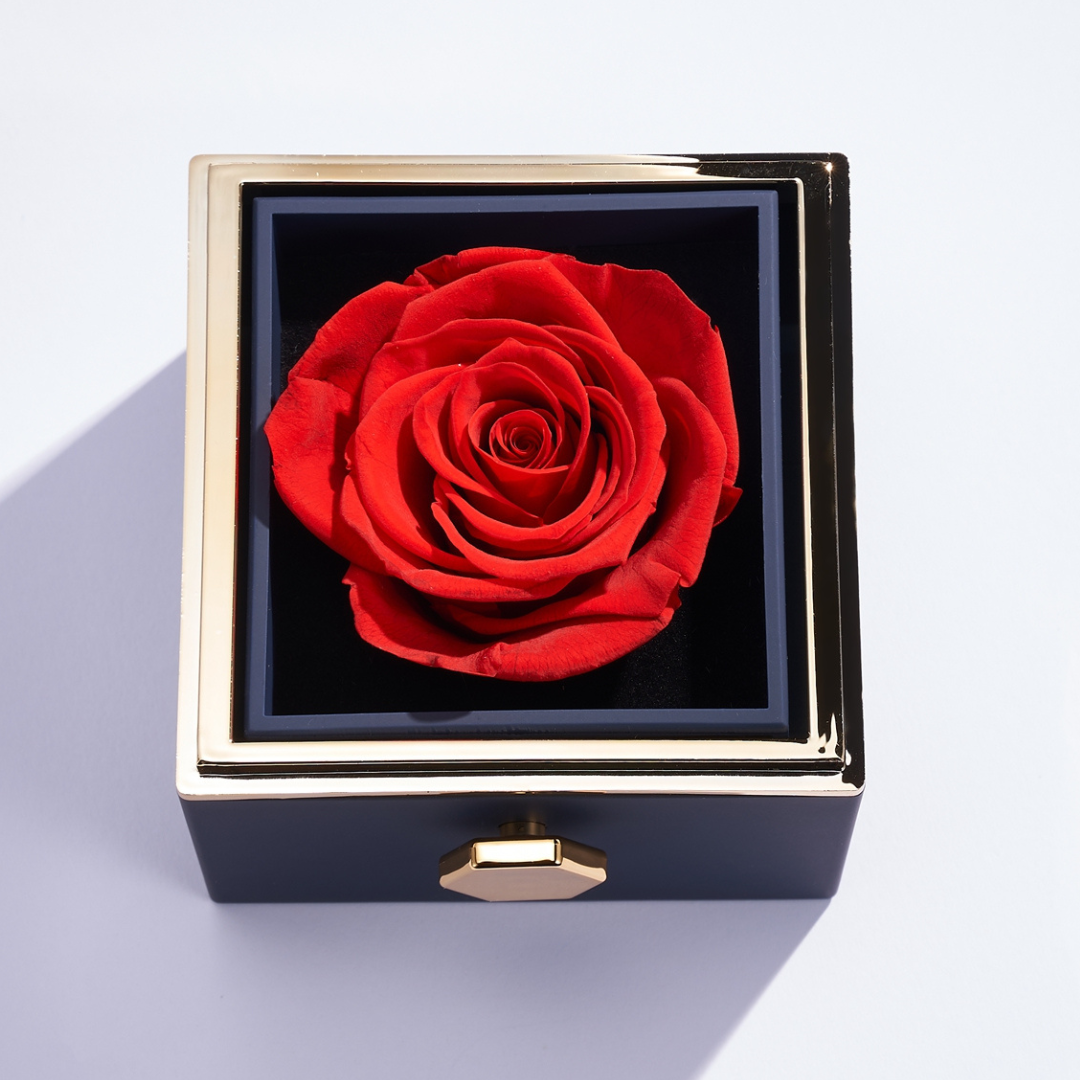 Rose Box & Hug Ring