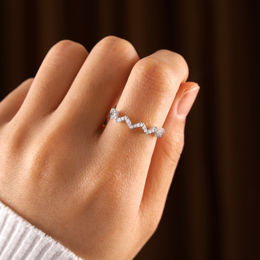 Silver Highs & Lows Ring – Love&Crafted