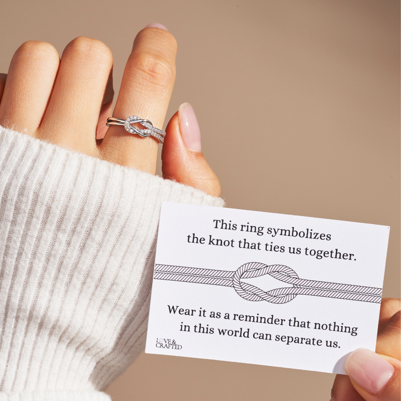 Tie The Knot - Forever Ring – Fae by Talah Younis