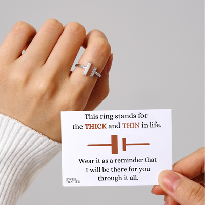 Thick & Thin Ring